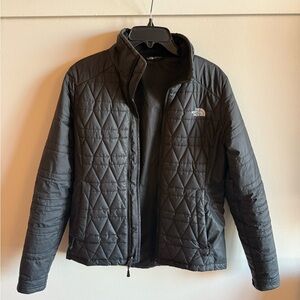 The North Face Black Quilted Jacket